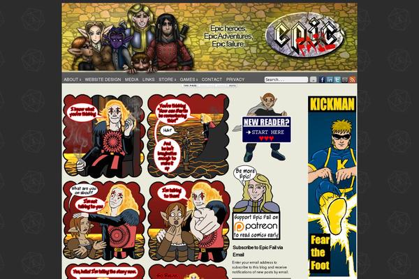 Site using Comic Easel plugin