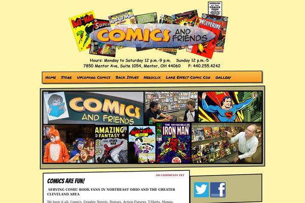 comicsandfriends.org site used Anglepane