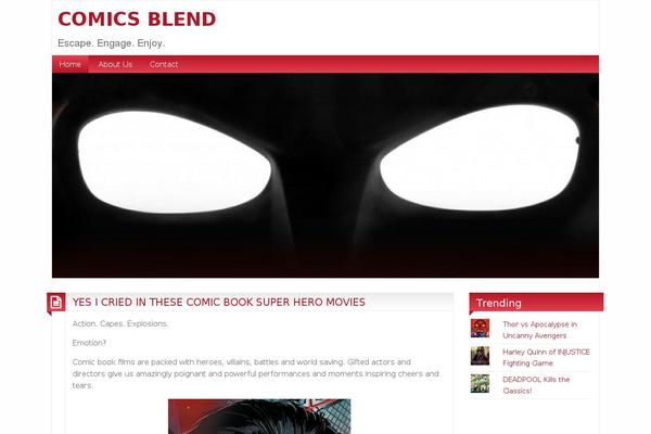 Site using Sharebar plugin
