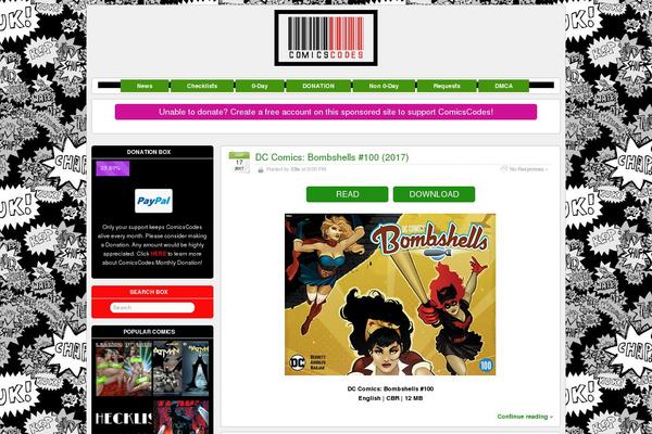 Menubar website example screenshot