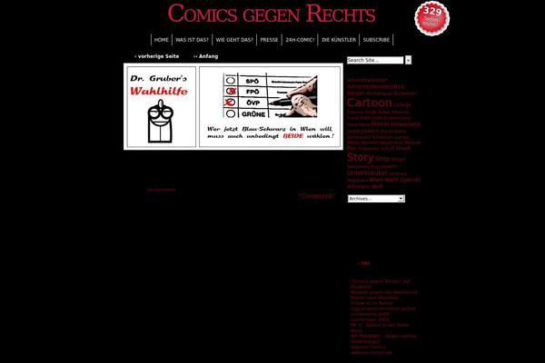 ComicPress theme site design template sample