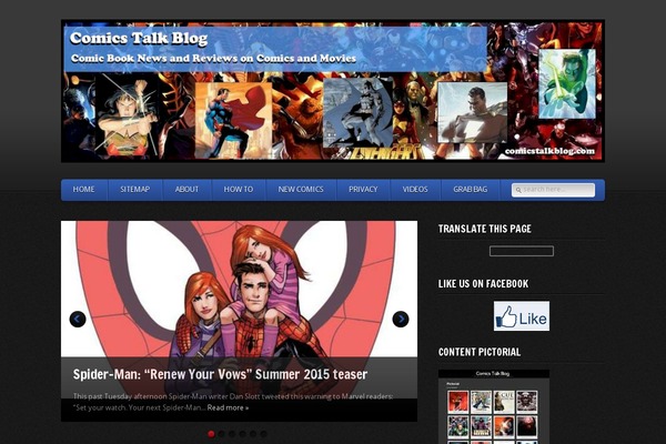 GamePress theme site design template sample