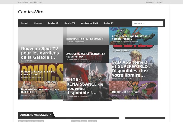 Extranews theme site design template sample