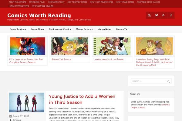 Rubine Lite theme site design template sample