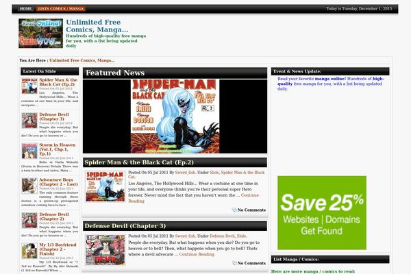 comicswow.com site used Charmer