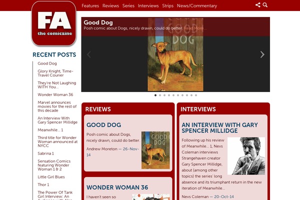 Site using WP Fluid Images plugin