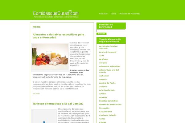The Go Green Theme theme site design template sample