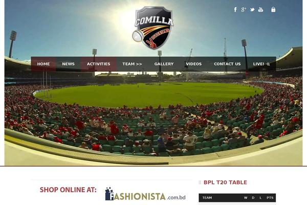 Site using Custom Team Manager plugin