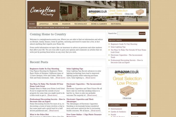 homelifecountry theme websites examples