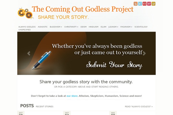 Flexible theme site design template sample