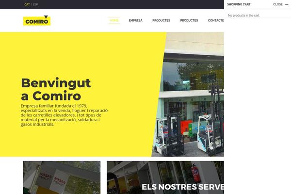 Foodstore theme site design template sample