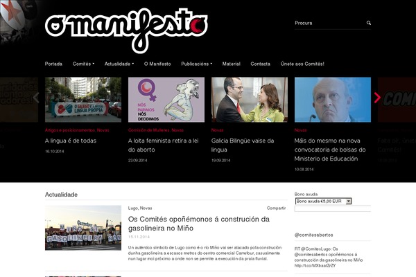 comitesabertos.org site used Synch