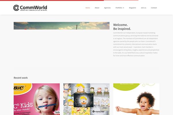 Minty theme site design template sample