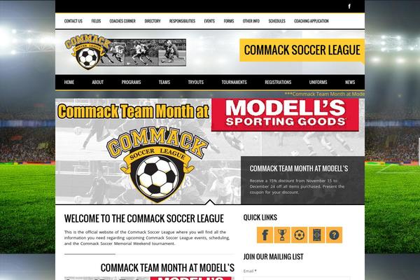 Sporty theme site design template sample