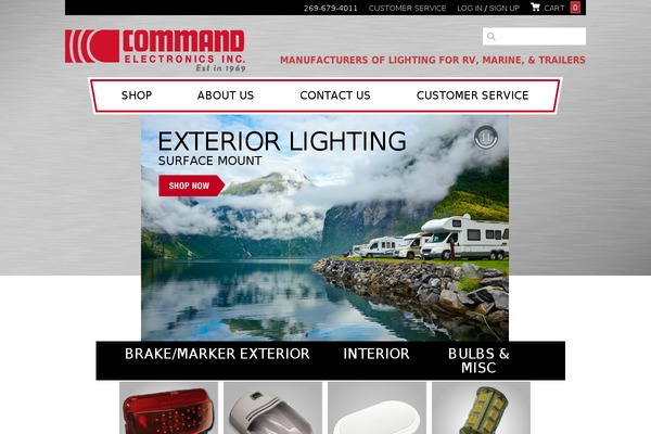 commandelectronics.com site used Command