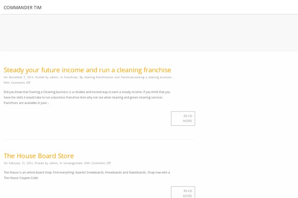 Advertica Lite theme site design template sample