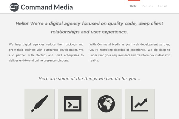 commandmedia.net site used Cmd-theme