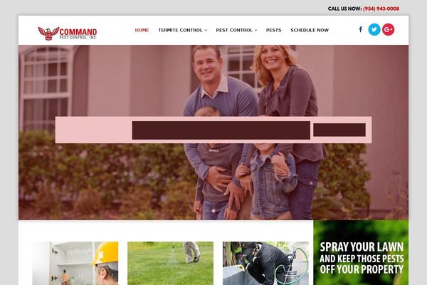 commandpestcontrol.com site used Ht-guardian