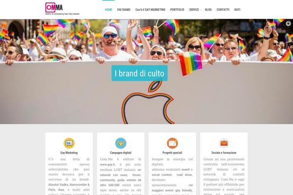 Company theme site design template sample