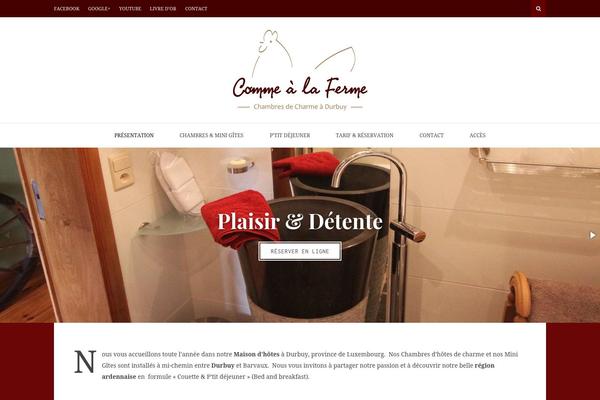 Shiroi Hana theme site design template sample