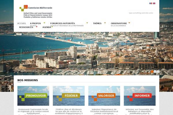 Site using Feature A Page Widget plugin