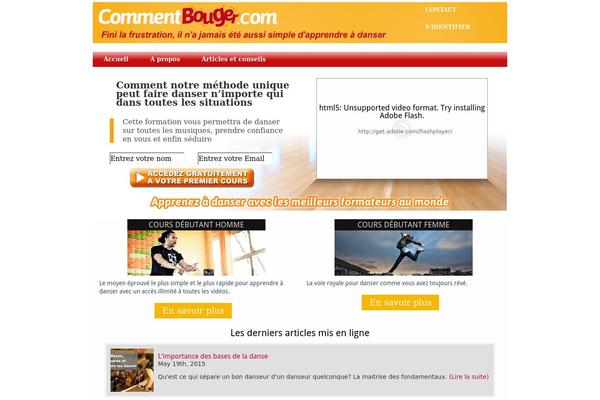 Headlines theme site design template sample