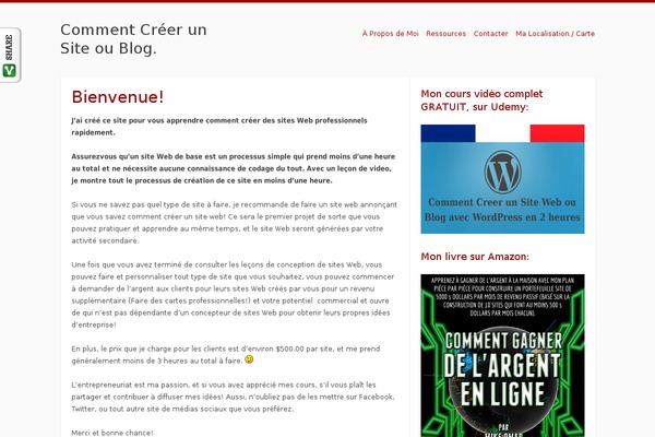 Radius theme site design template sample