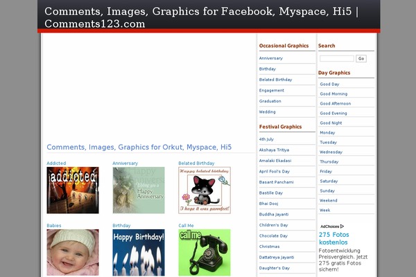 comments123.com site used Ansiy