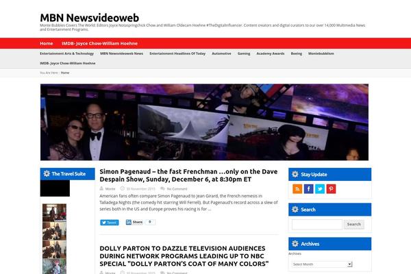 Weretech theme site design template sample