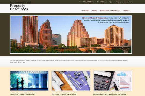 WP Opulus theme site design template sample