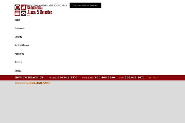 commercialfire WordPress theme, websites list used commercialfire theme commercialfire theme websites examples