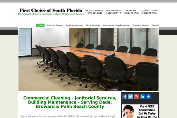 commercialcleaningsouthflorida.com site used Promotion