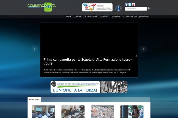 Premiere theme site design template sample