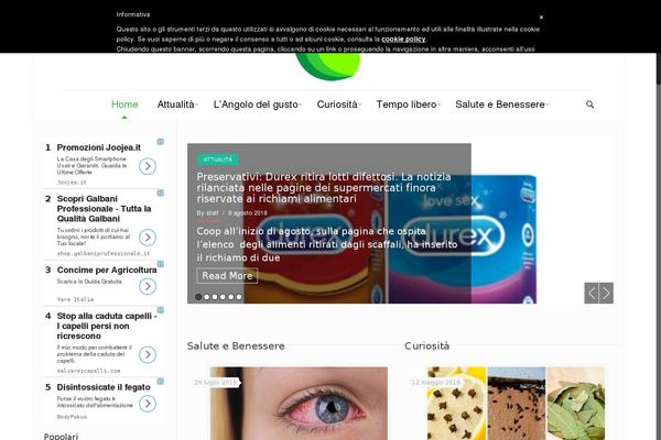 Site using Post Slider plugin
