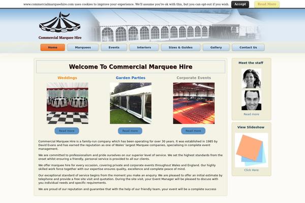 commercialmarqueehire.com site used Untitled2