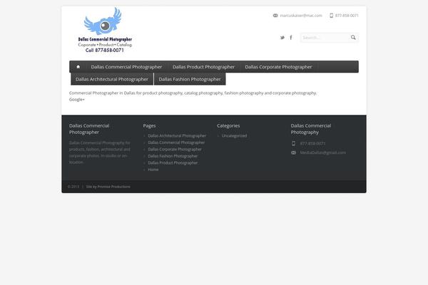 Aqua theme site design template sample