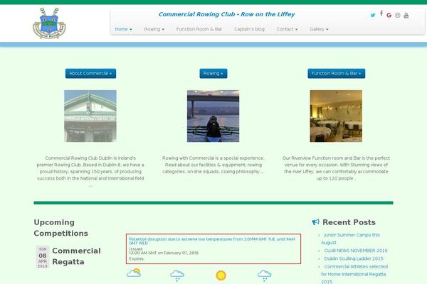 Customizr-child theme site design template sample