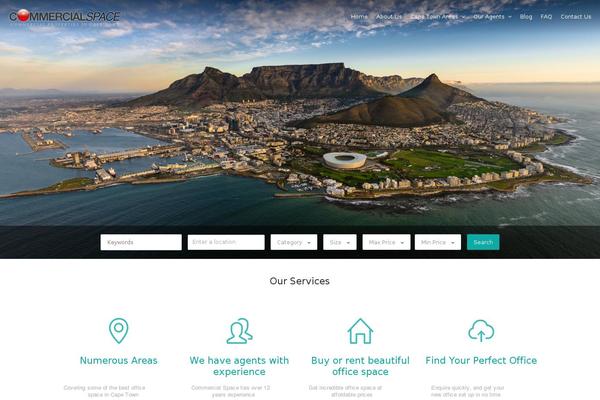 Locality theme site design template sample