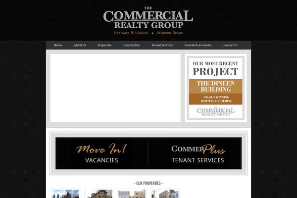 AgentPress theme site design template sample