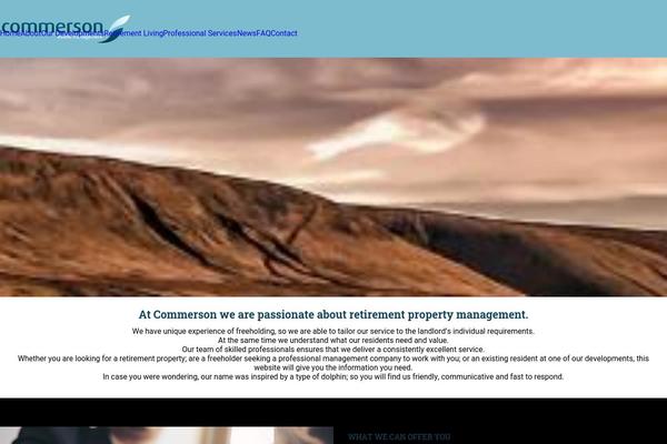 Total theme site design template sample