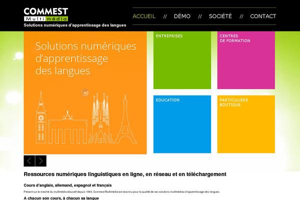 Cherry Framework theme site design template sample