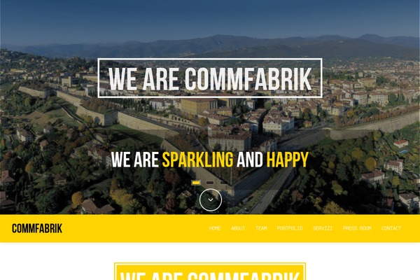 Jarvis theme site design template sample