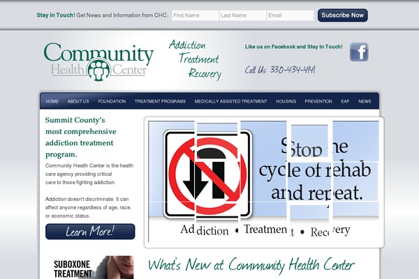 commhealthcenter.org site used Smg