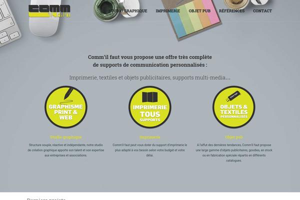 Lambda theme site design template sample