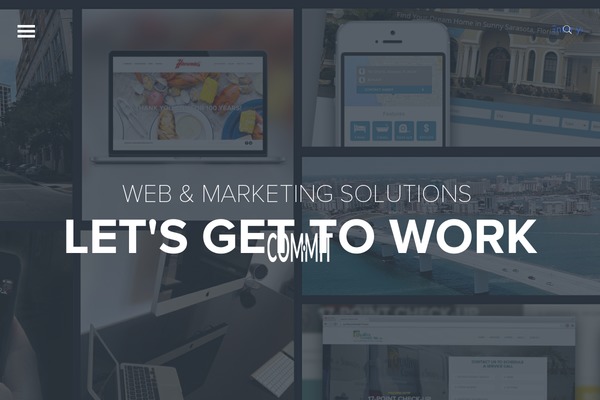 CommitMarketing theme websites examples