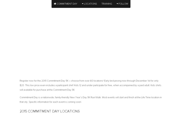 commitmentday theme websites examples