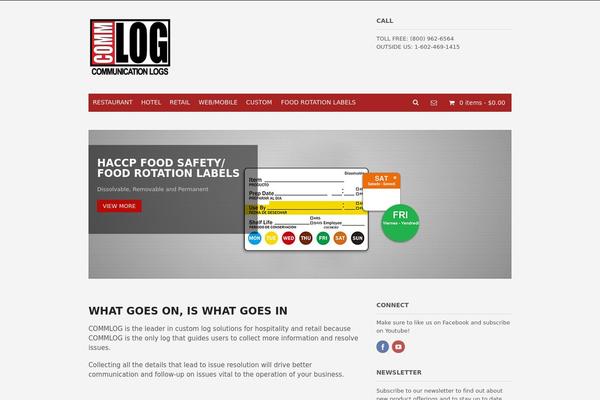 commlog.com site used Canvas