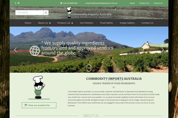 Planetshine-polaris theme site design template sample