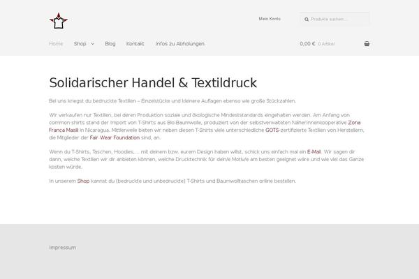 Site using Storefront-hamburger-menu plugin