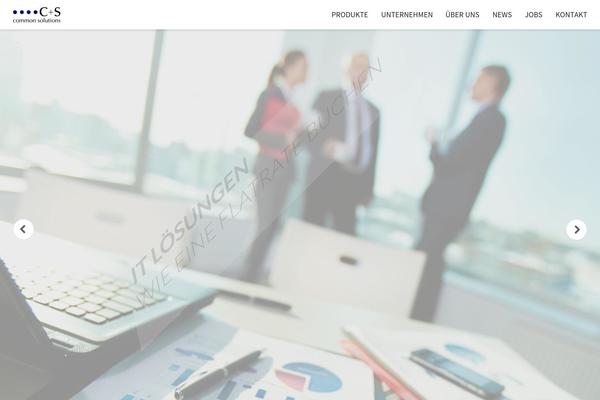 Cardinal theme site design template sample